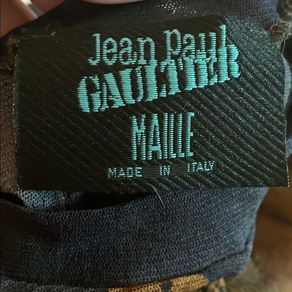 Jean Paul Gaultier mesh “tattoo” printed shirt - Picture 2 of 4